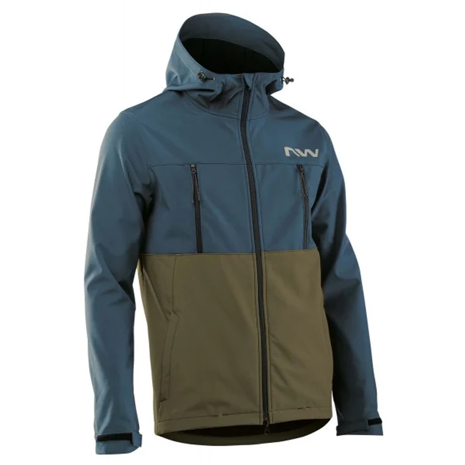 GIACCA EASY OUT - DEEP BLUE/FOREST GREEN